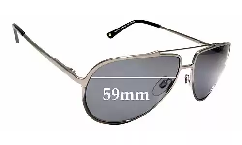 Alex Perry AP Sun Rx 07 Replacement Lenses 59mm wide 