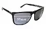 Sunglass Fix Replacement Lenses for Alex Perry AP Sun Rx 11 - 57mm Wide 