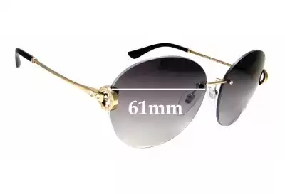 Bvlgari 6091-B Replacement Lenses 61mm wide 