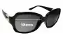 Sunglass Fix Replacement Lenses for Bvlgari 8128-B - 58mm Wide 