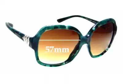 Bvlgari 8124-B Replacement Lenses 57mm wide 