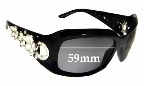 Sunglass Fix Replacement Lenses for Bvlgari 856-B - 59mm Wide Sunglass Fix Replacement Lenses for Bvlgari 856-B - 59mm Wide