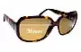Sunglass Fix Replacement Lenses for Calvin Klein CK3102S - 58mm Wide 