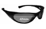 Sunglass Fix Verres de Remplacement pour Cancer Council Logan - 65mm Wide 