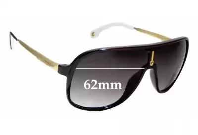 Carrera 1007/S Replacement Lenses 62mm wide 