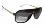 Sunglass Fix Replacement Lenses for Carrera 1007/S - 62mm Wide 