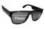 Sunglass Fix Ersatzgläser für Carrera 5002/S - 55mm Wide 