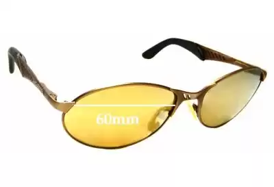 Carrera 7012/S Ersatzgläser 60mm wide 