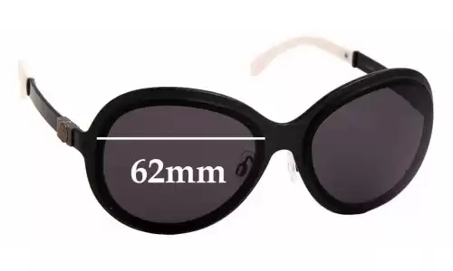 Sunglass Fix Ersatzgläser für Chanel 4199 - 62mm Wide 
