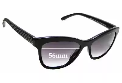Chanel 5330-A Ersatzgläser 56mm wide 