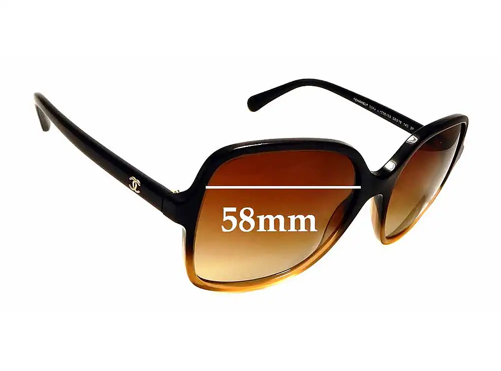 Sunglass Fix Replacement Lenses for Chanel 5349 - 58mm Wide Sunglass Fix Replacement Lenses for Chanel 5349 - 58mm Wide