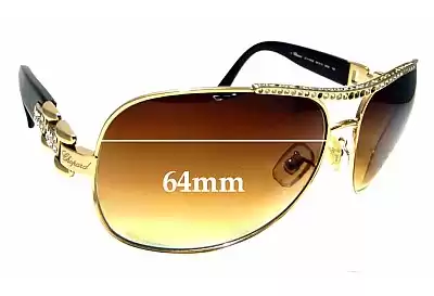 Chopard SCH 693S Replacement Lenses 64mm wide 