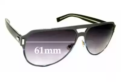 Christian Dior Homme Black Tie 2.0SD Replacement Lenses 61mm wide 