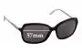Sunglass Fix Verres de Remplacement pour Coach HC8152 - 57mm Wide 