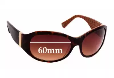 Coach S442 Lauren Replacement Lenses 60mm wide 