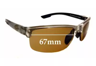 Costa Del Mar Indio Replacement Lenses 67mm wide 