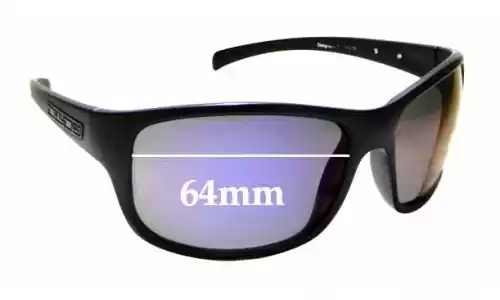 Sunglass Fix Replacement Lenses for Dirty Dog Phin - 64mm wide 