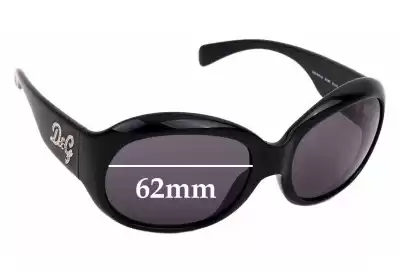 Dolce & Gabbana DG8045B Lentes de Repuesto 62mm wide 