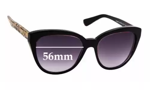 Sunglass Fix Replacement Lenses for Dolce & Gabbana DG4250 - 56mm Wide Sunglass Fix Replacement Lenses for Dolce & Gabbana DG4250 - 56mm Wide