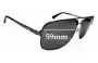 Sunglass Fix Verres de Remplacement pour Emporio Armani EA2007 - 59mm Wide 