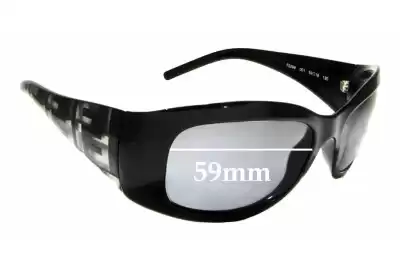 Fendi FS 299 Replacement Lenses 59mm wide 