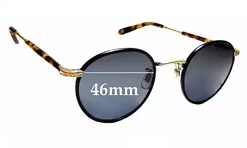Sunglass Fix Replacement Lenses for Garrett Leight Wilson - 46mm Wide Garrett Leight Wilson Replacement Lenses 46mm wide