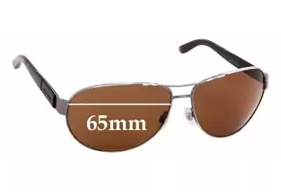 Giorgio Armani AR 6025 Replacement Lenses 65mm wide 