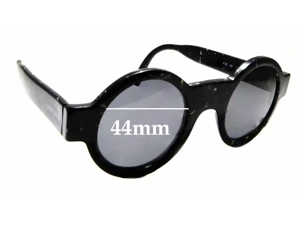 Sunglass Fix Verres de Remplacement pour Giorgio Armani 408 - 44mm Wide