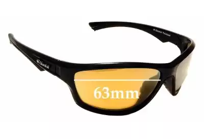 Glarefoil Fletcher Lentilles de Remplacement 63mm wide 