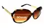Sunglass Fix Replacement Lenses for Gucci GG0076/S - 60mm Wide 