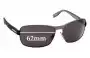 Sunglass Fix Replacement Lenses for Hugo Boss 0579/P/S - 62mm Wide 