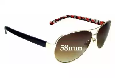 Kate Spade Dalia 2/S Replacement Lenses 58mm wide 