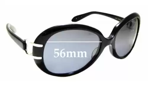 Sunglass Fix Lentes de Repuesto para Kieselstein-Cord  Last Tango - 56mm Wide 