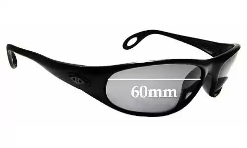 Sunglass Fix Replacement Lenses for Killer Loop K1090 The Heist - 60mm Wide 