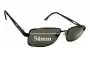 Sunglass Fix Replacement Lenses for Marchon Fulton - 54mm Wide 