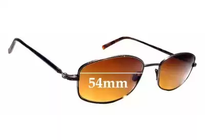 Maui Jim MJ711 Kohala Verres de Remplacement 54mm wide 