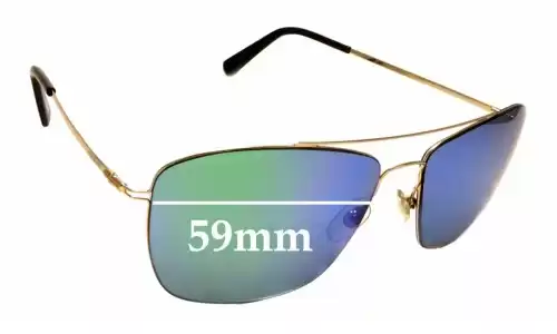 Sunglass Fix Replacement Lenses for Montblanc MB 594S - 59mm Wide Sunglass Fix Replacement Lenses for Montblanc MB 594S - 59mm Wide
