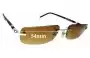 Sunglass Fix Replacement Lenses for Montblanc MB 86S - 54mm Wide 