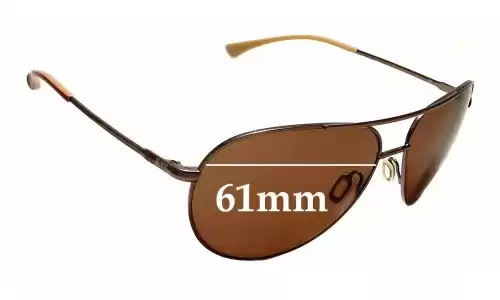 Sunglass Fix Replacement Lenses for Nike EVO634 Vintage 82 - 61mm Wide Nike EVO634 Vintage 82 Replacement Lenses 61mm wide