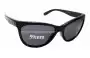 Sunglass Fix Verres de Remplacement pour Oakley Fringe OO9124 - 59mm Wide 