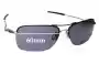 Sunglass Fix Lentes de Repuesto para Oakley Tailback OO4109 - 60mm Wide 