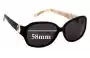 Sunglass Fix Replacement Lenses for Oroton  Dayna - 58mm Wide 