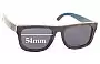 Sunglass Fix Replacement Lenses for Ozed OZ 5031 - 54mm Wide 