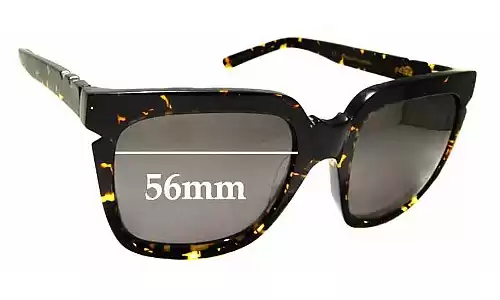 Sunglass Fix Replacement Lenses for Pared  Razzle & Dazzle - 56mm Wide 