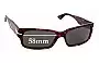 Sunglass Fix Lentes de Repuesto para Persol 3087-S - 58mm Wide 