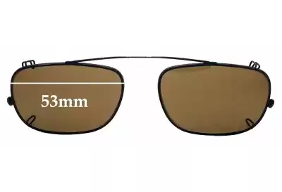 Persol PO3031-C Clip On Replacement Lenses 53mm wide 