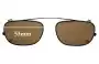 Sunglass Fix Lentes de Repuesto para Persol PO3031-C Clip On - 53mm Wide 