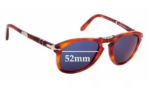 Persol Steve McQueen 714SM Replacement Lenses 52mm wide 