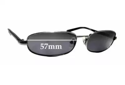 Prada SPR56E & PR56ES Replacement Lenses 57mm wide 