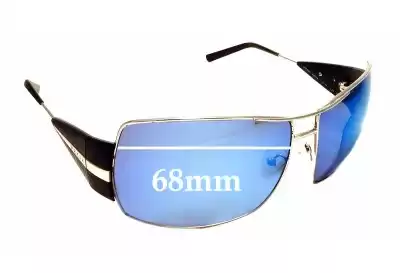 Prada SPR68H & PR68HS Lentes de Repuesto 68mm wide 